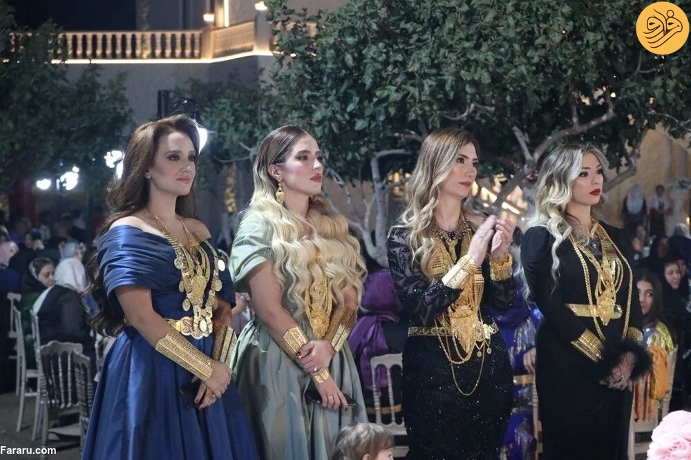 طلای ۴ کیلویی عروس خانم جنجالی شد + عکس طلای ۴ کیلویی عروس خانم جنجالی شد + عکس