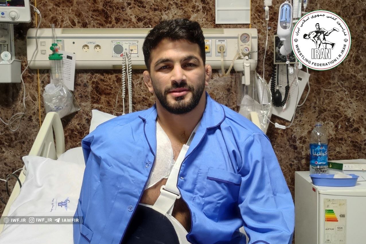 عکس/  نخستین تصویر از حسن یزدانی پس از عمل جراحی