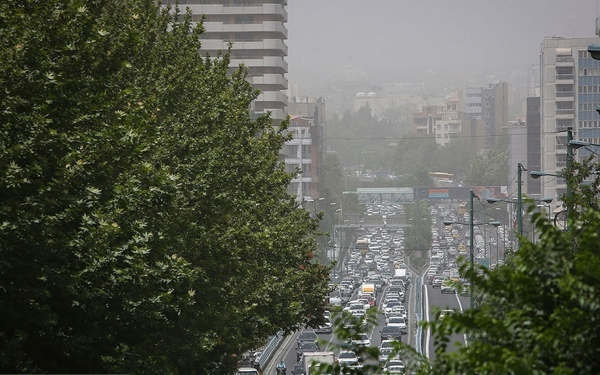 آخرین وضعیت آلودگی هوای تهران سه شنبه 14آذر