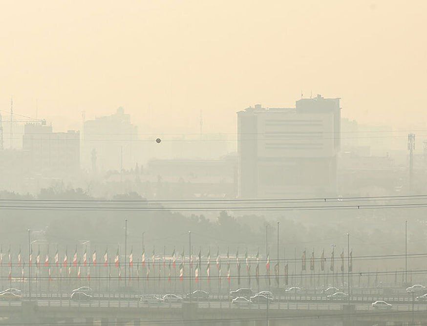 تداوم وضعیت نارنجی آلودگی هوا در تهران