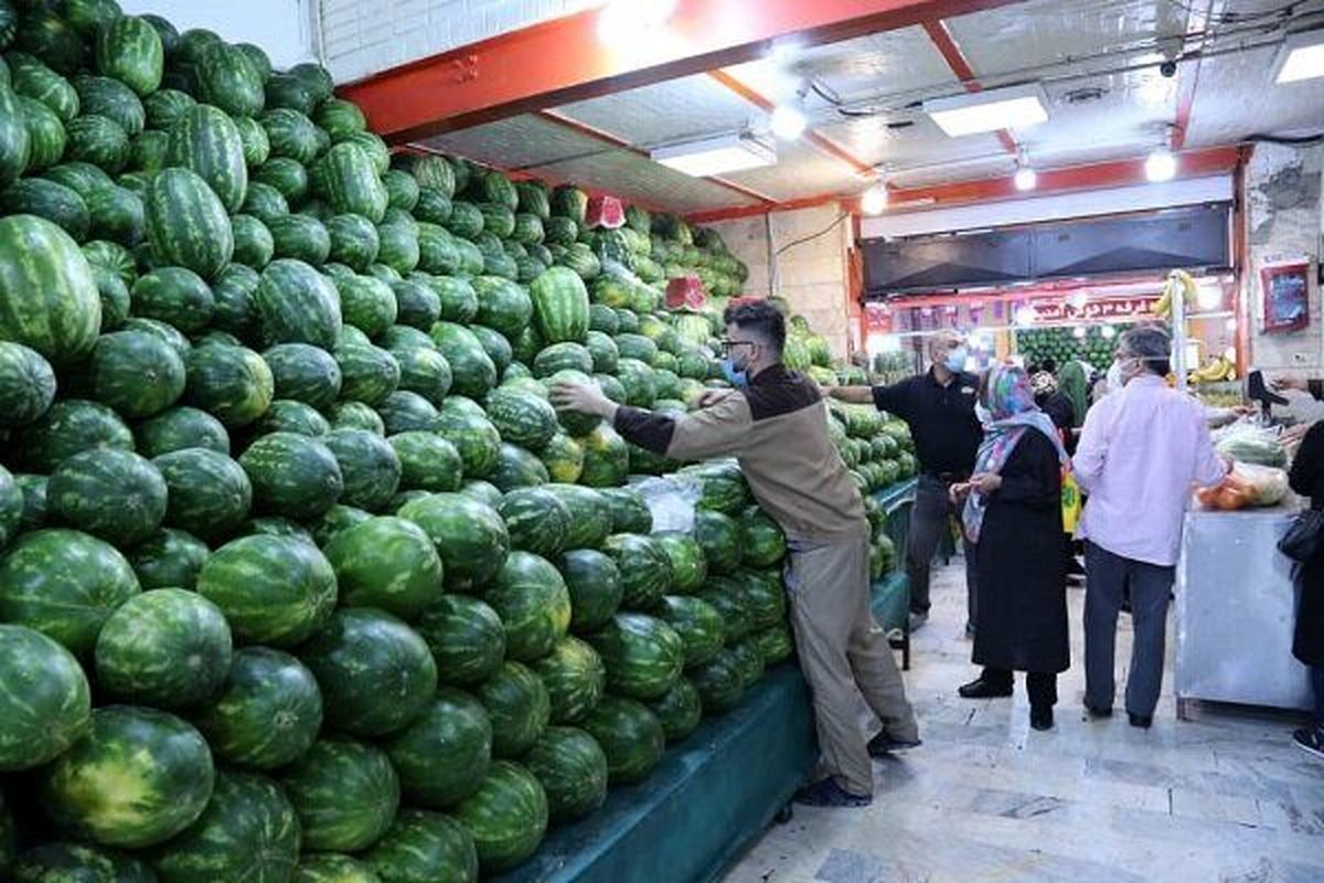 گرانی کالاها در بازار شب یلدا