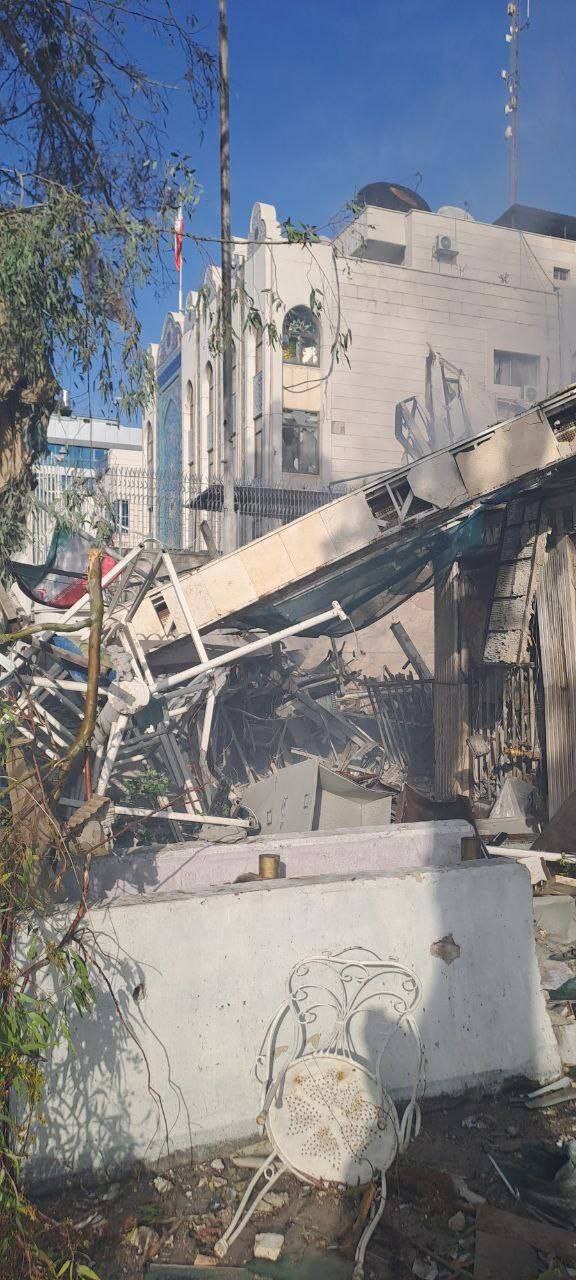 حمله اسرائیل به سفارت ایران در دمشق