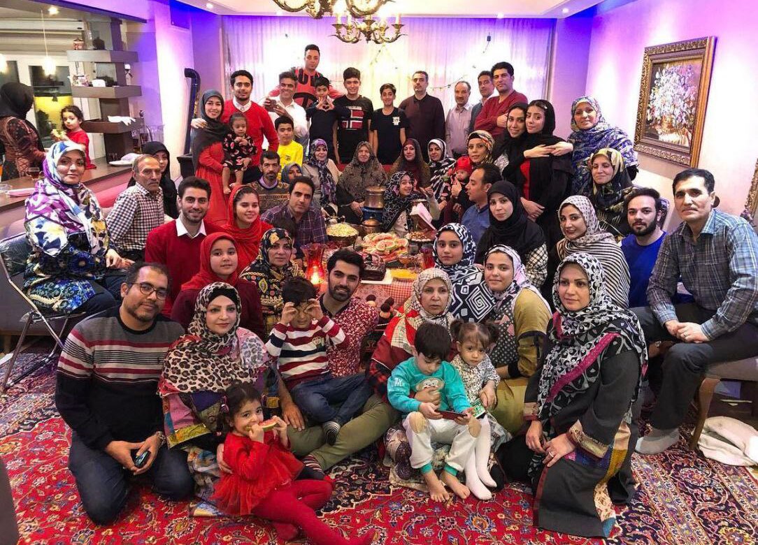 عکس/ آشنایی با خانواده پرجمعیت خانواده منوچهر هادی