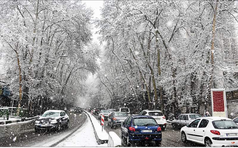 تهرانی ها منتظر بارش برف و یخبندان باشند