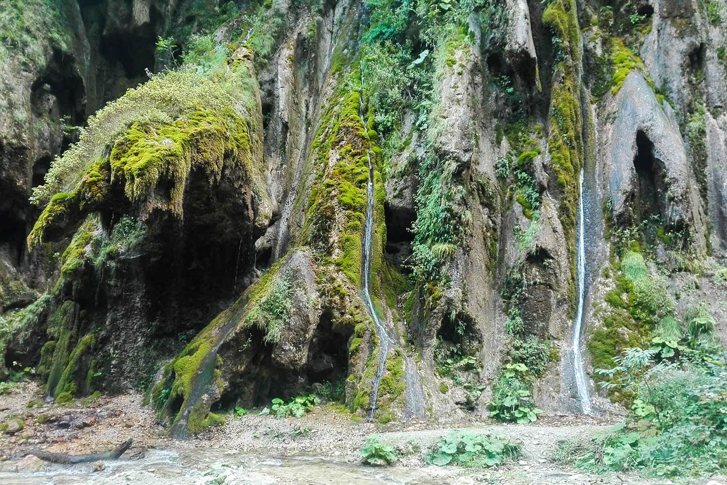 آبشار باران کوه گرگان