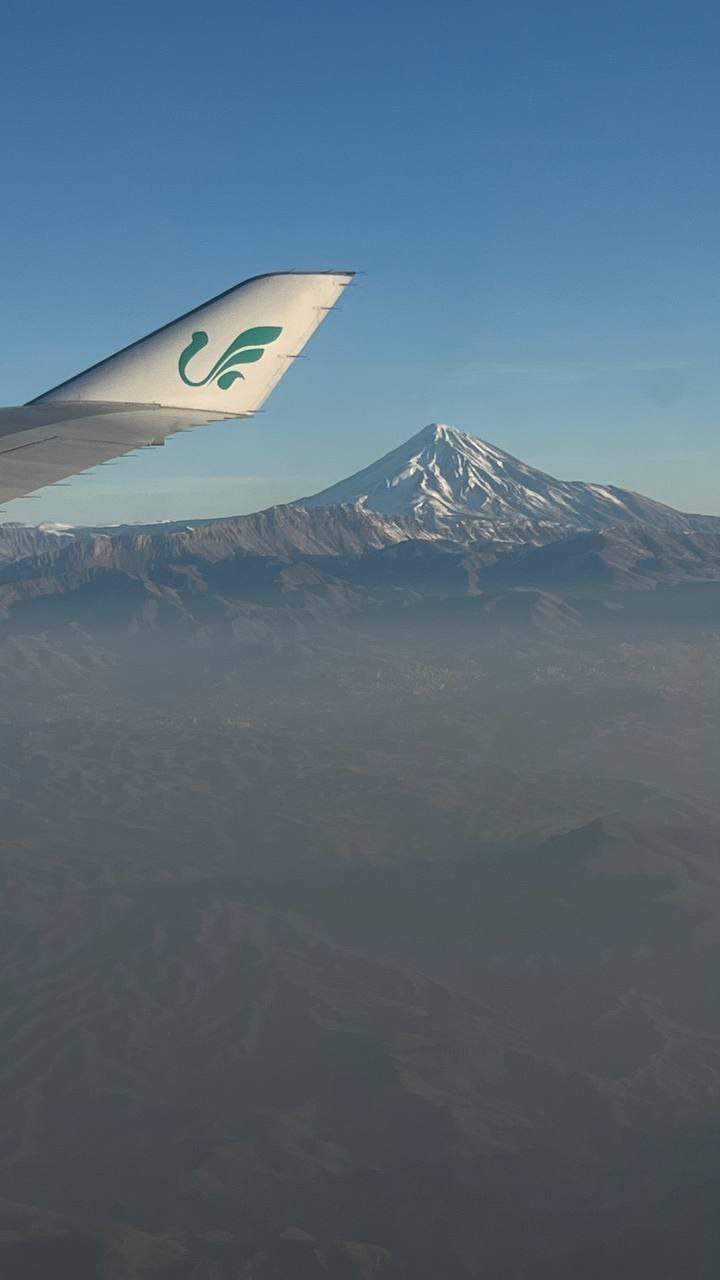 دماوند در محاصره دود و آلودگی