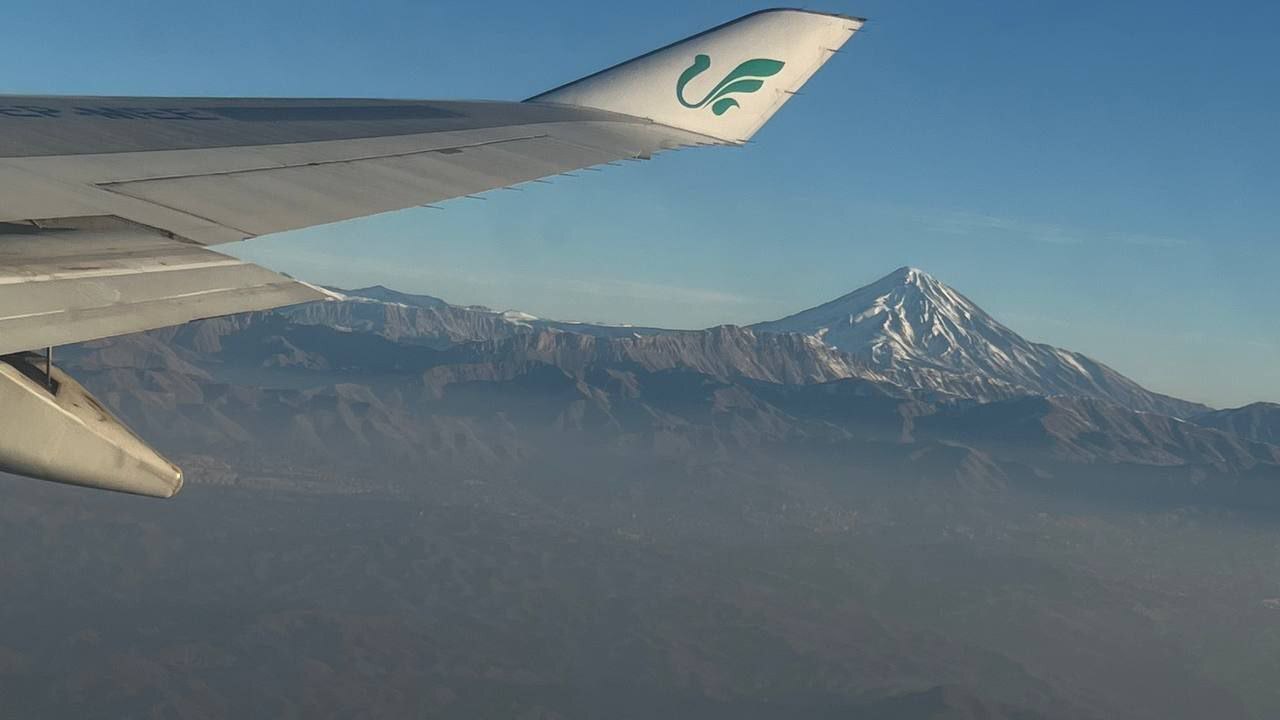 عکس/ دماوند در محاصره دود و آلودگی