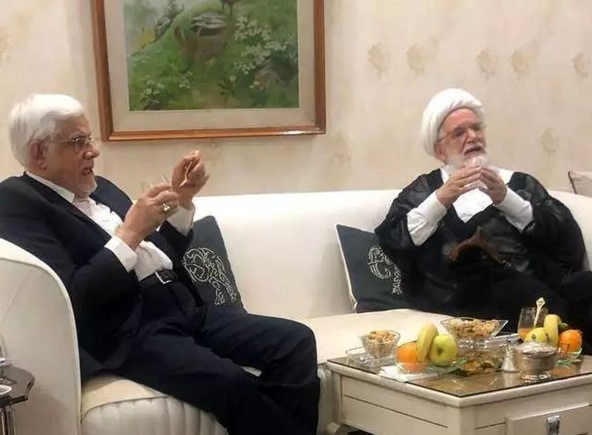 دیدار معاون اول رئیس‌جمهور با کروبی در حصر