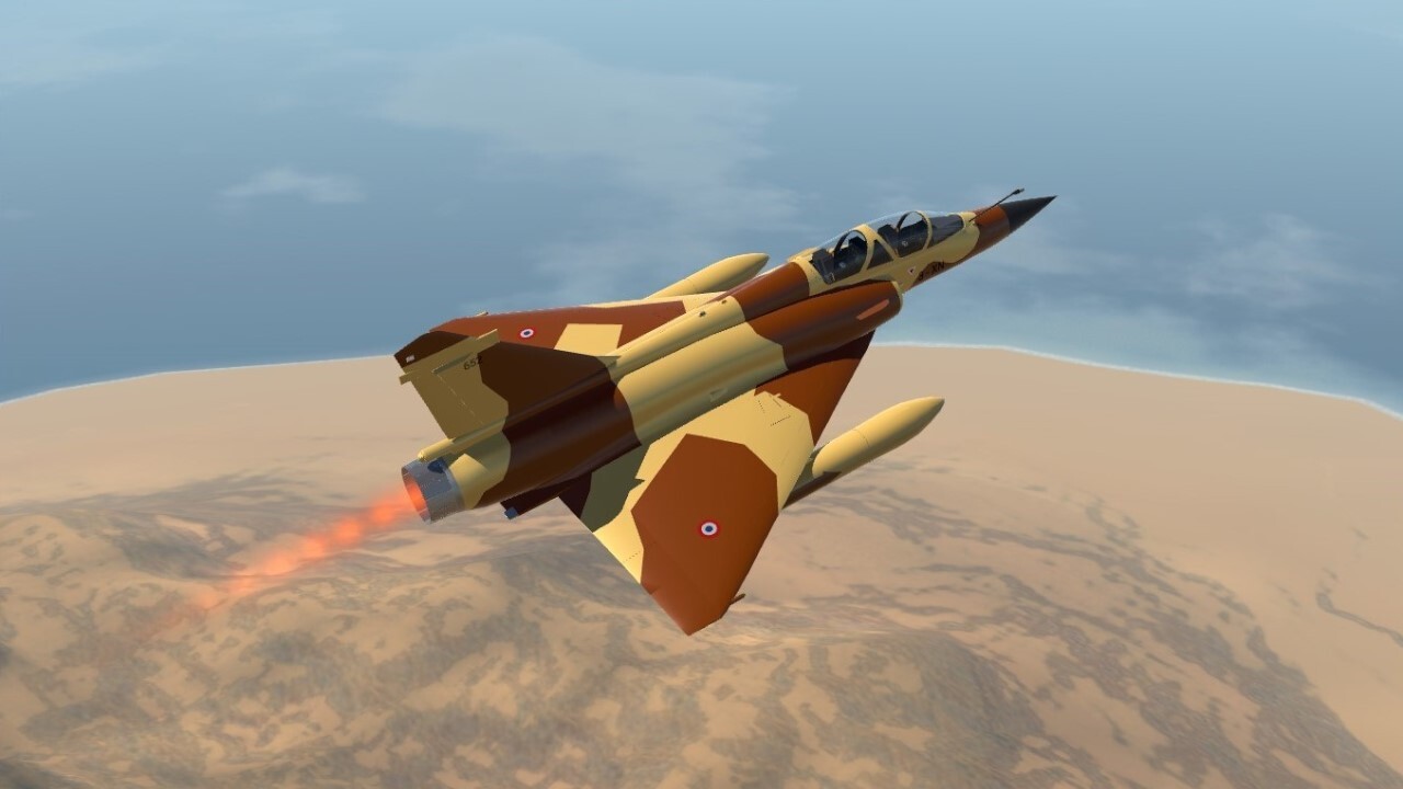 معرفی جنگنده میراژ D