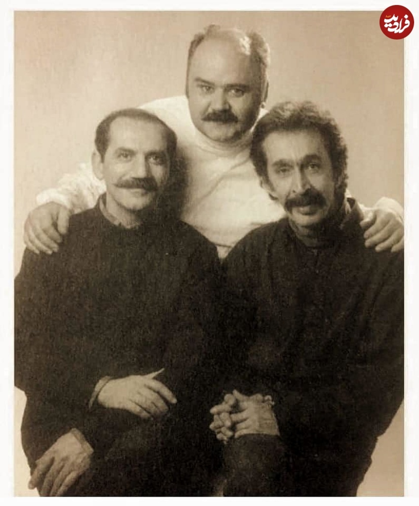 اکبر عبدی، حمید جبلی و رضا ژیان ۳۳ سال پیش