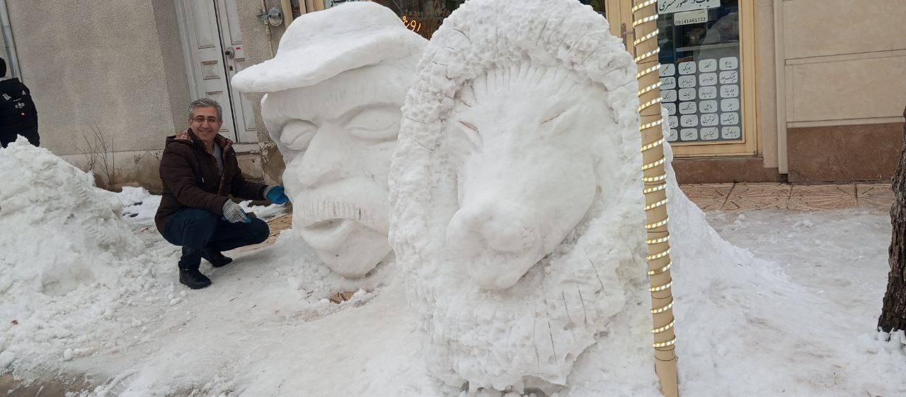 پرتره‌های برفی