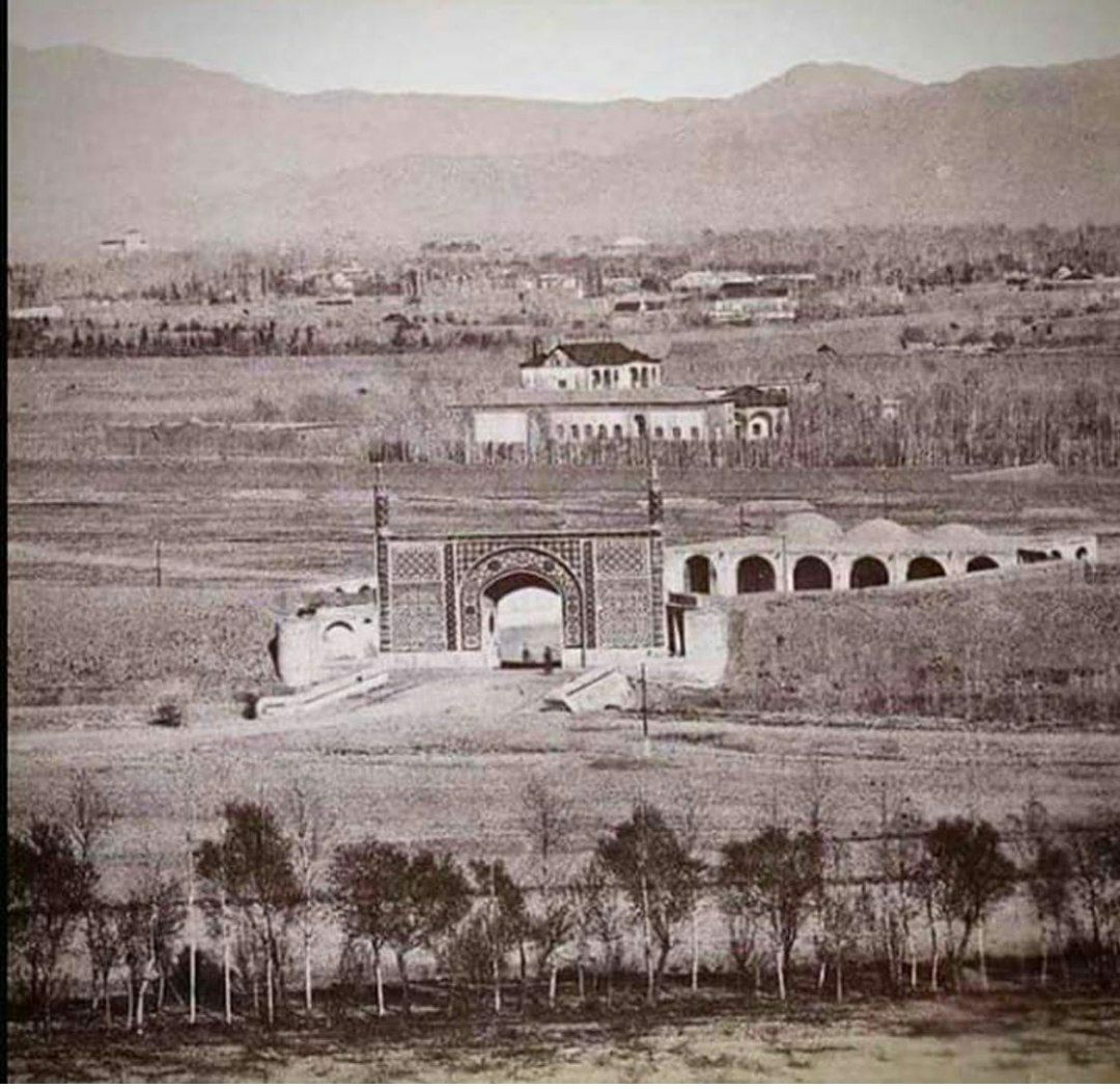 دروازه دولاب تهران ۱۲۰ سال پیش و اواخر دوره قاجار