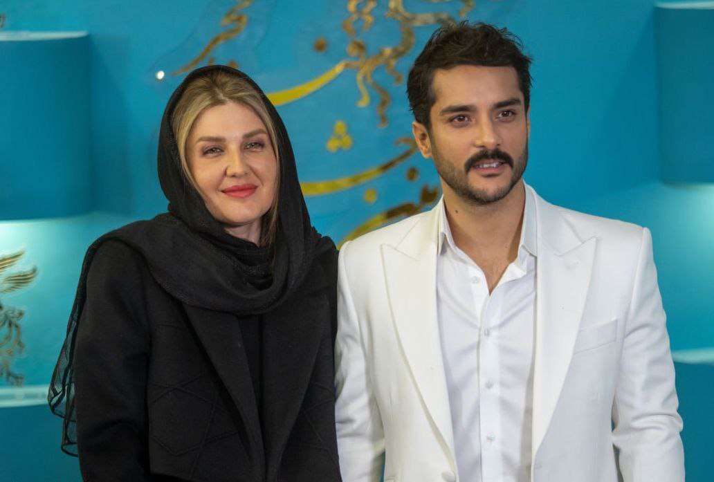 عکس/ قاب عاشقانه ساعد سهیلی و گلوریا هاردی در جشنواره