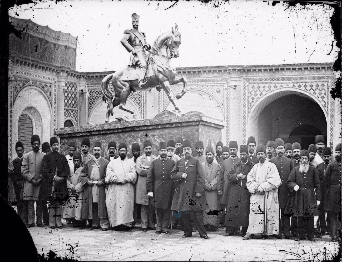 ناصرالدین شاه قاجار ۱۳۰ سال پیش