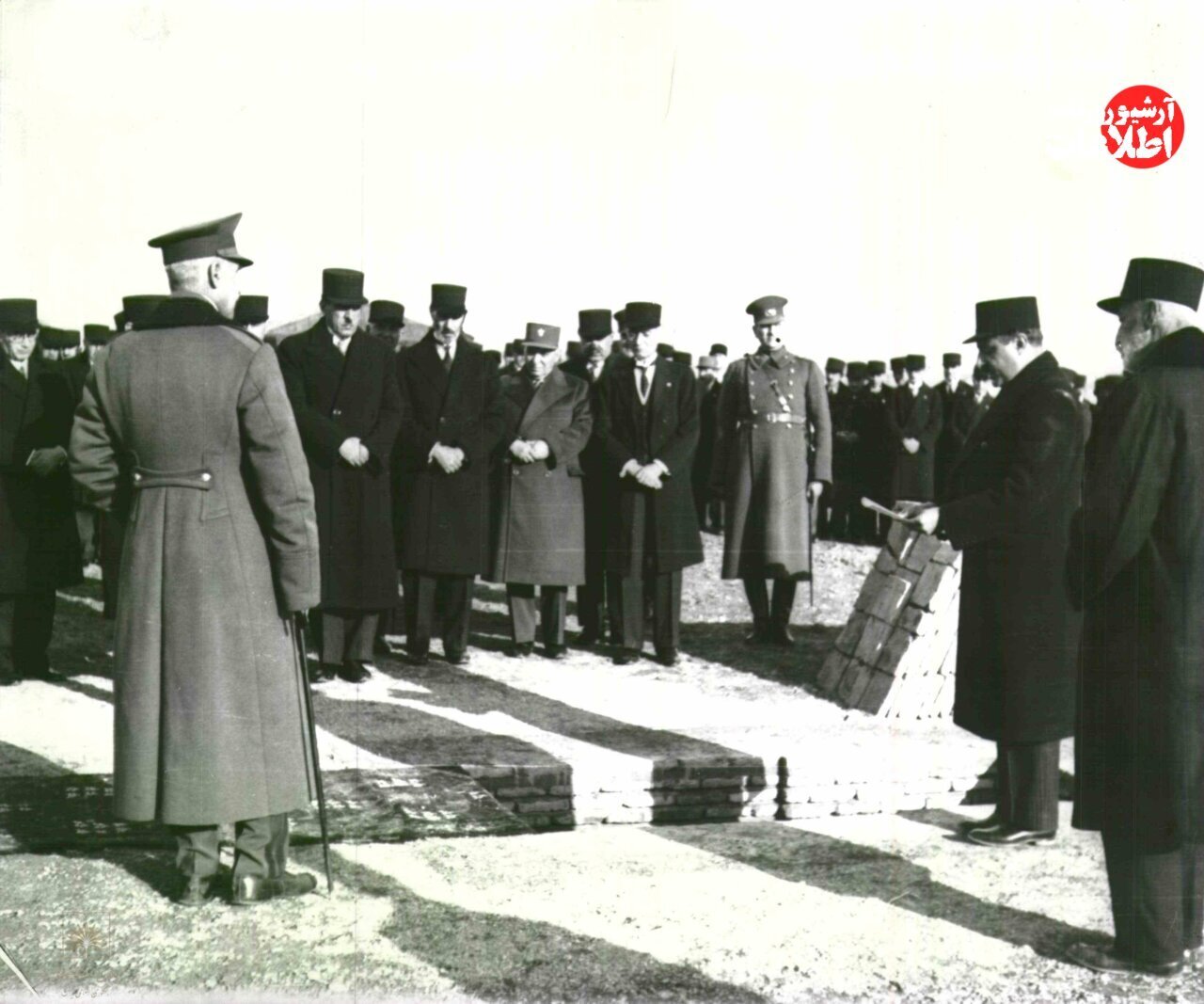 عکس/  افتتاح دانشگاه تهران با حضور رضاشاه