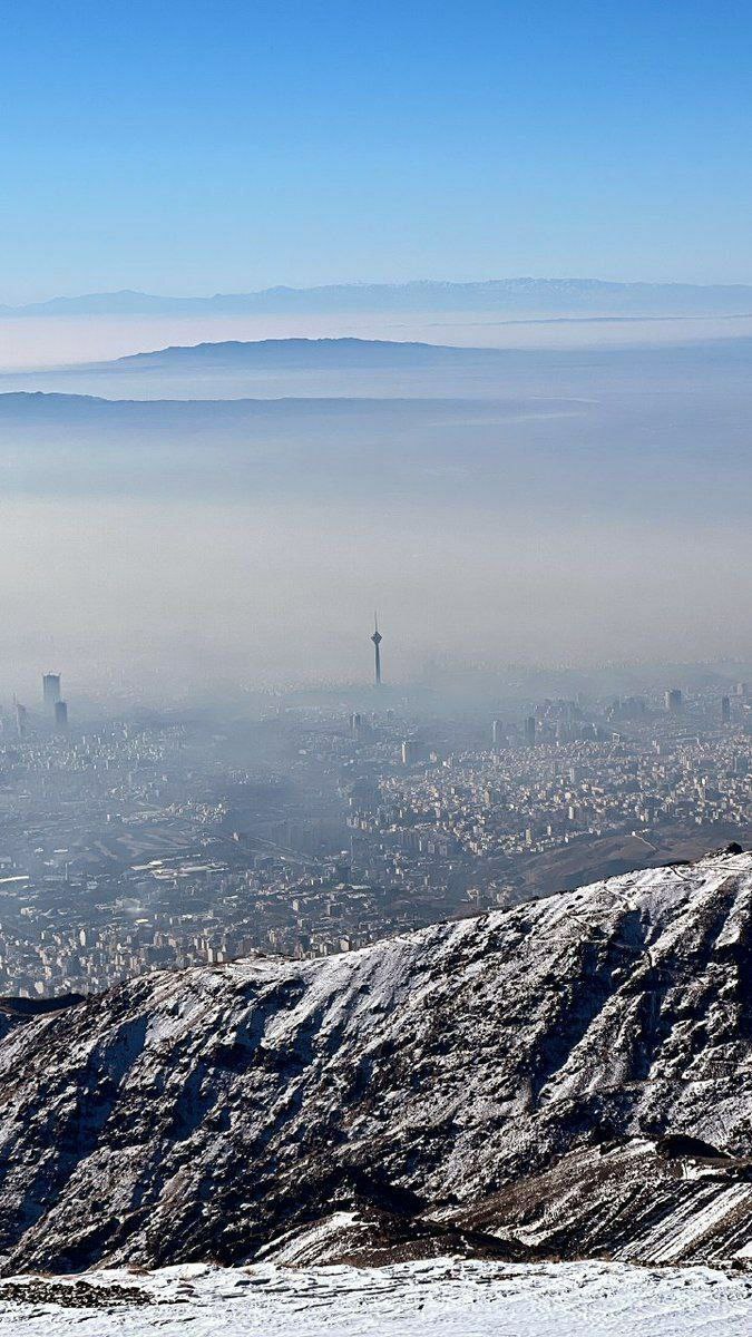 تماشای تهران از فراز البرز