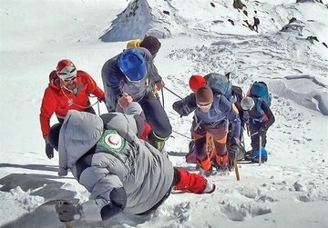 مفقود شدن ۶ نفر در بهمن