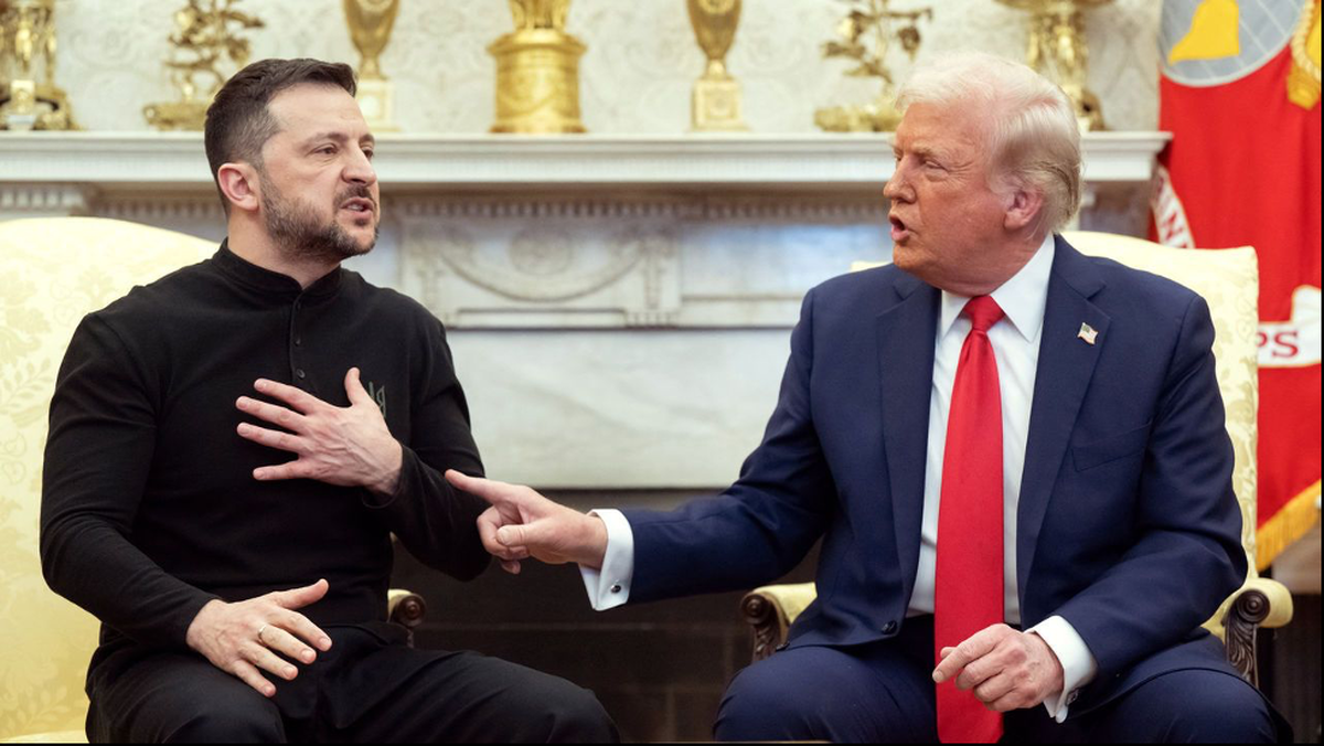 ترامپ و زلنسکی ترامپ و زلنسکی