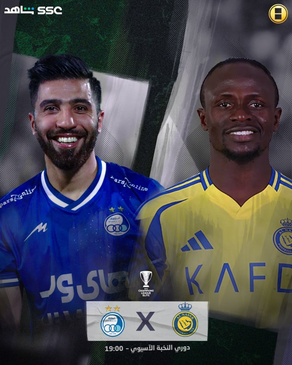 پوستر عجیب رسانه عربستانی از بازیکن استقلال