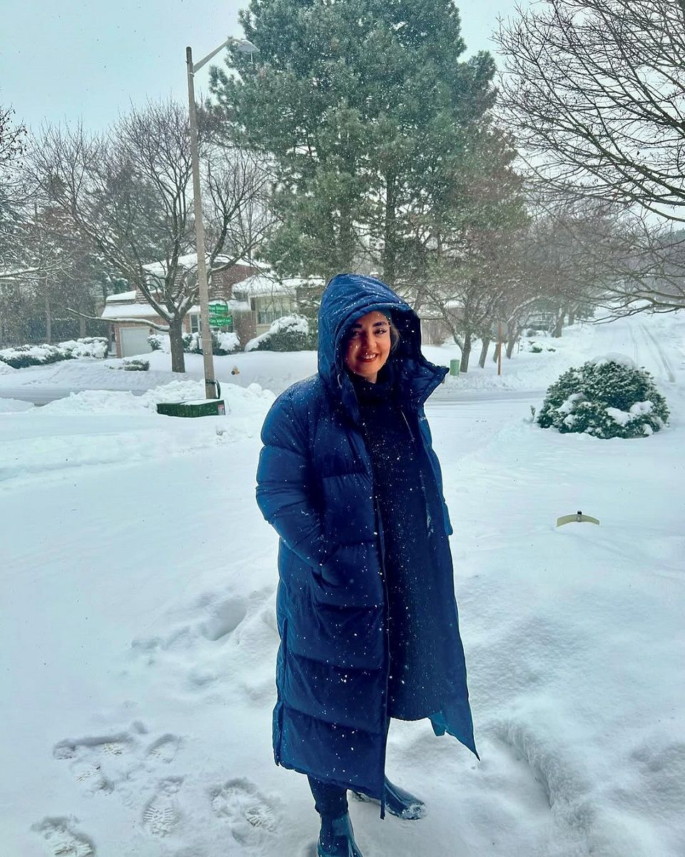 عکس/ نرگس محمدی و علی اوجی در کانادا