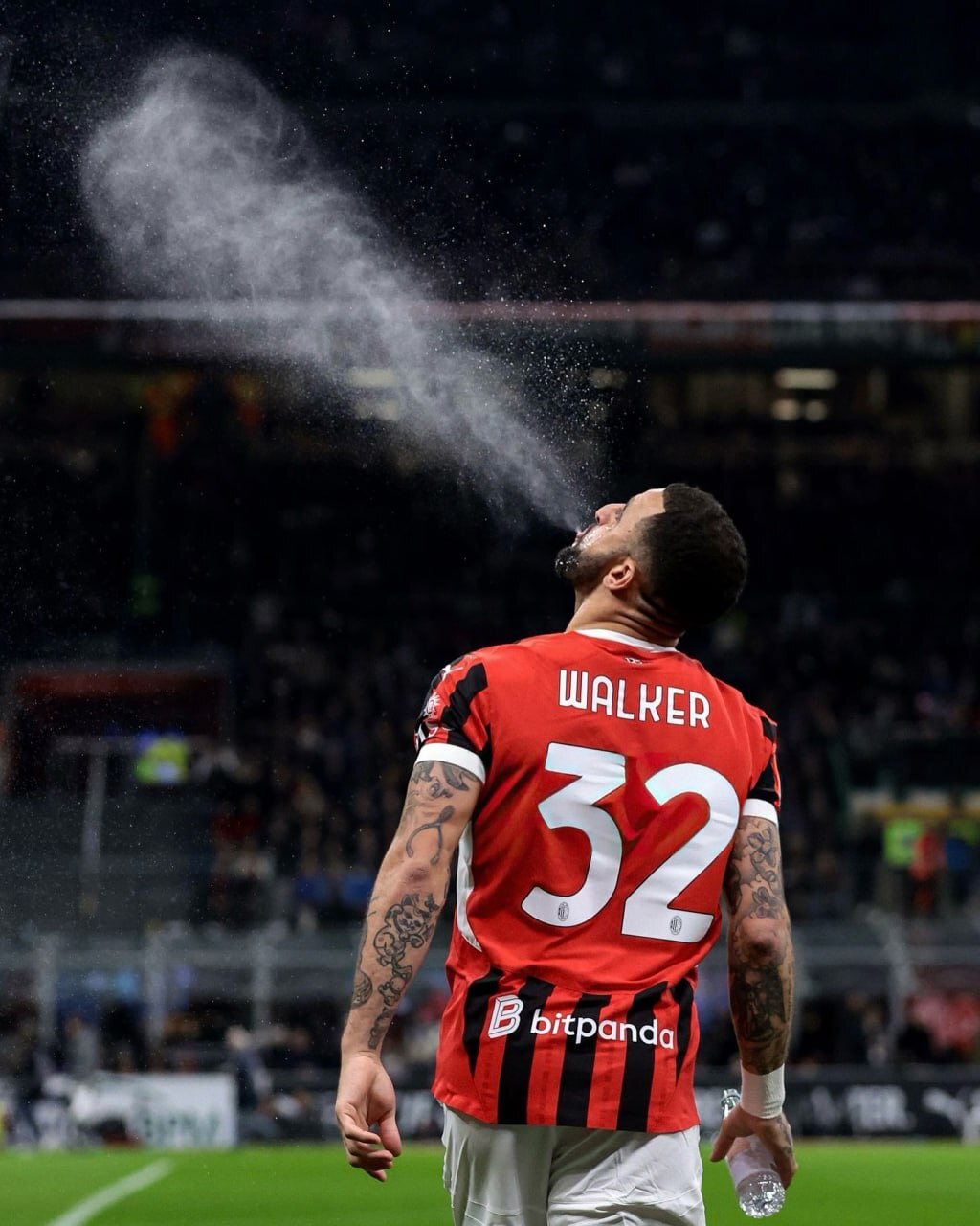 عکس/ کپی صالح حردانی از روی دست کایل واکر