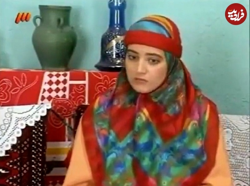 چهره بهنوش طباطبایی در اولین سریالش در ۱۴ سالگی