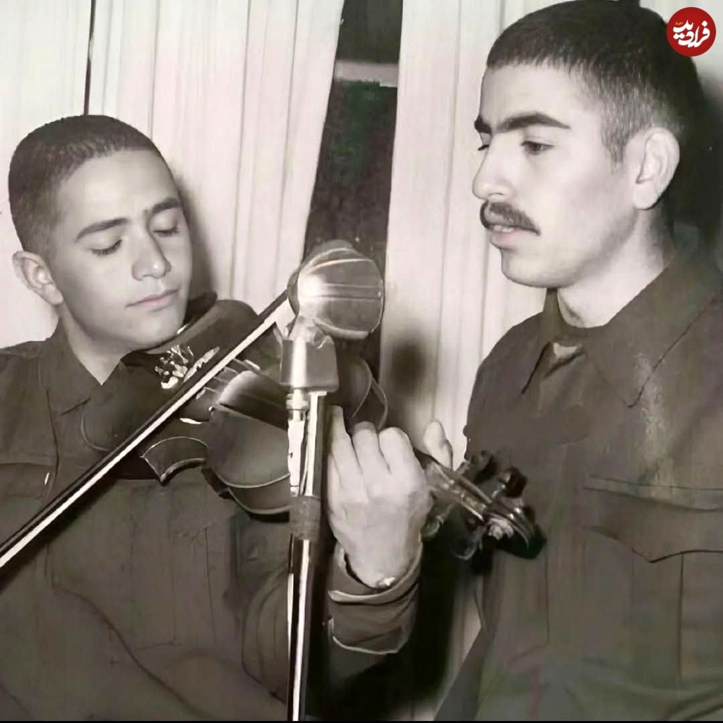 عکس/ شهرام ناظری، ستار، فردین و چنگیز جلیلوند ۵۳ سال پیش