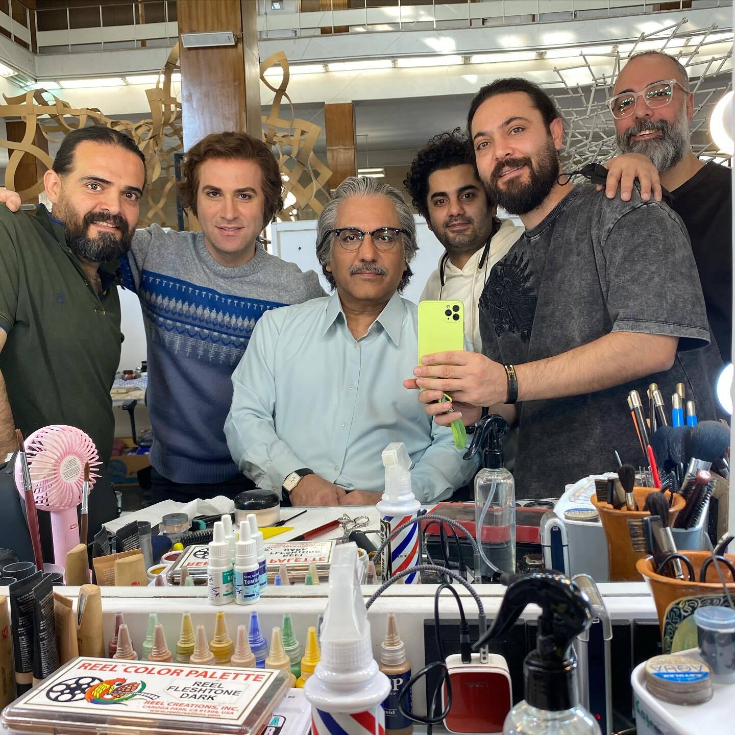 مهران مدیری و هوتن شکیبا