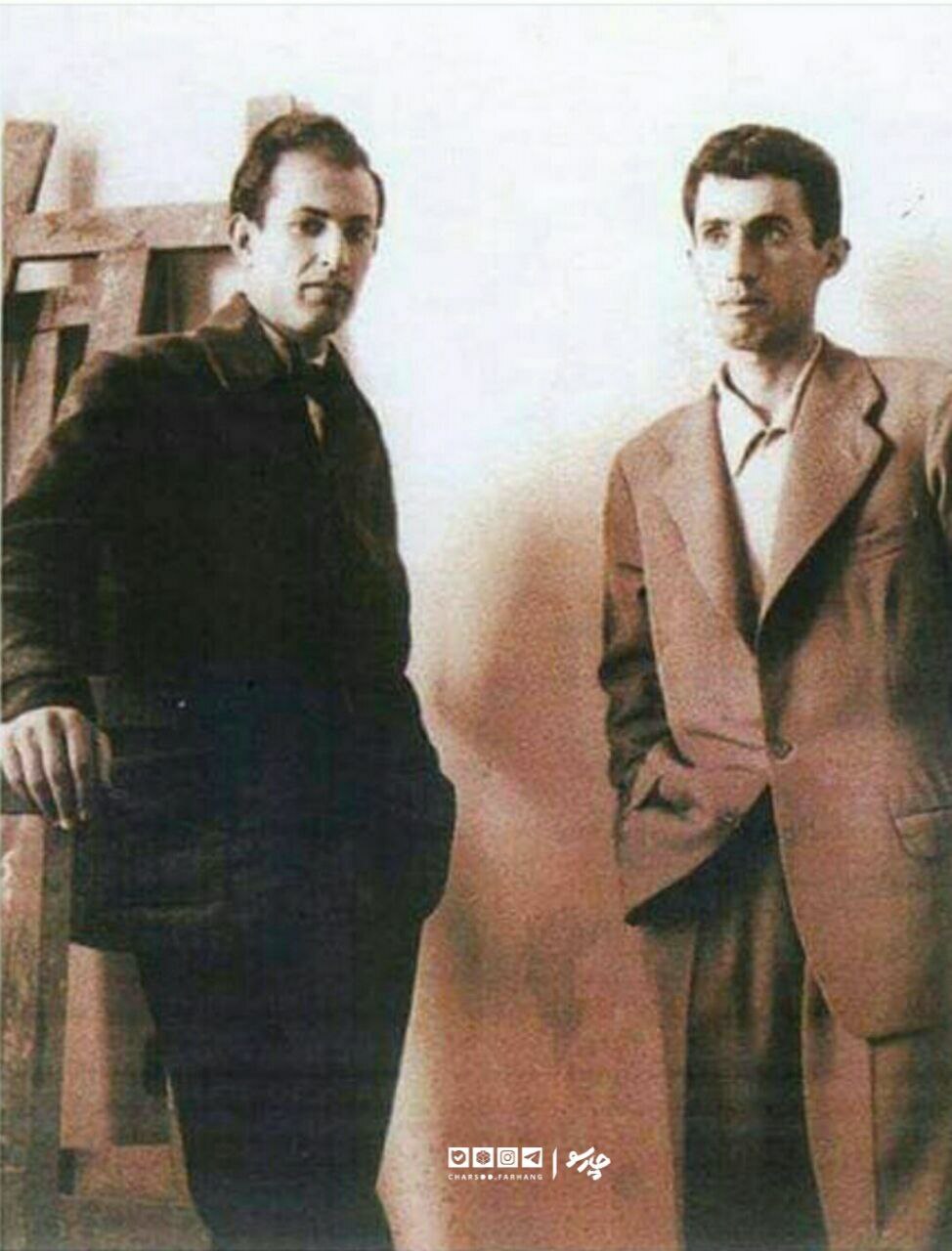 سهراب سپهری در کارگاه نقّاشی