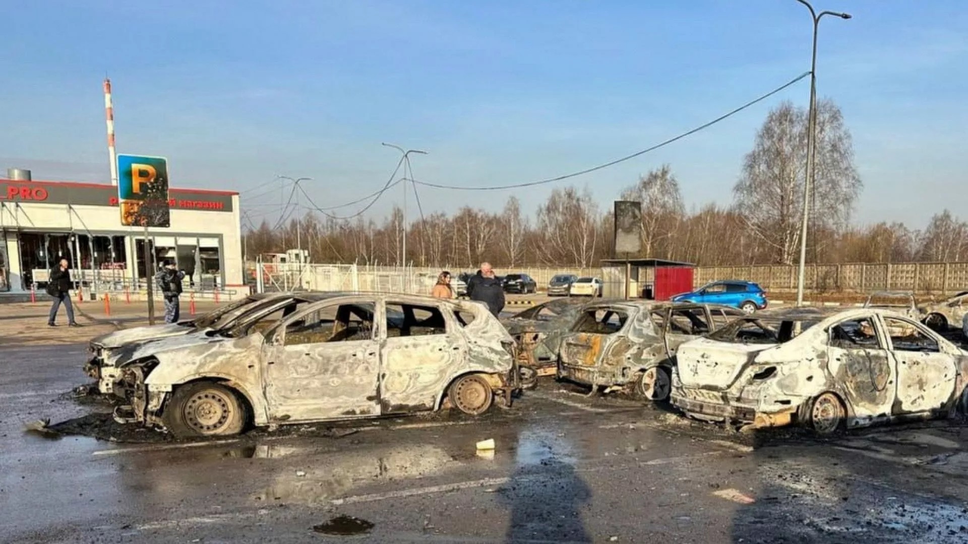 بزرگترین حمله پهپادی به مسکو