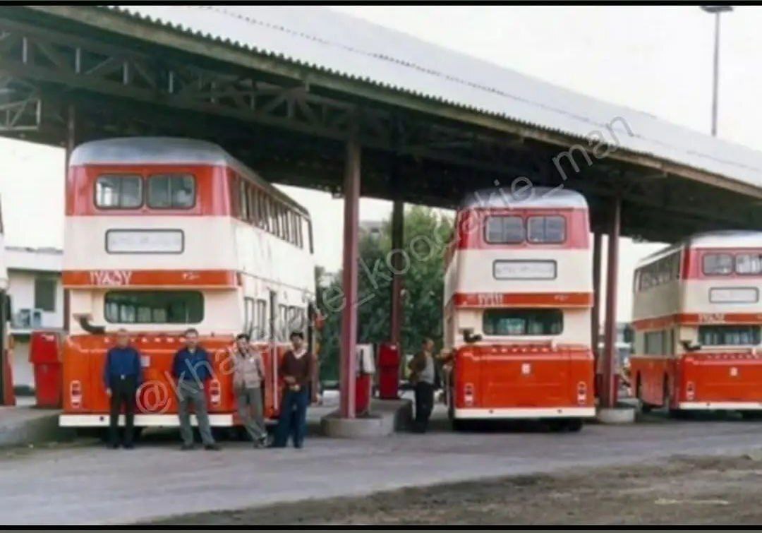 پمپ گازوییل اتوبوس‌های دوطبقه تهران