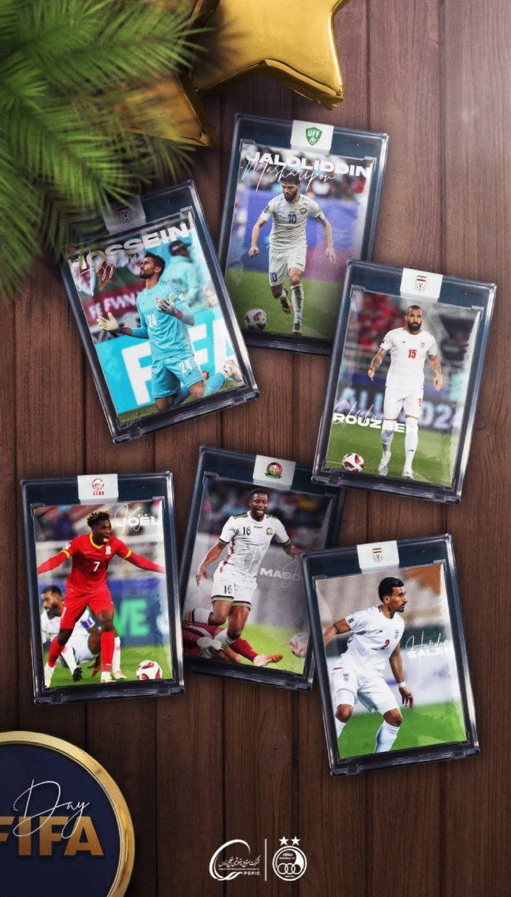 ملی پوشان استقلال در یک قاب