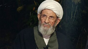 مراسم اقامه نماز بر پیکر شهید سید حسن نصرالله