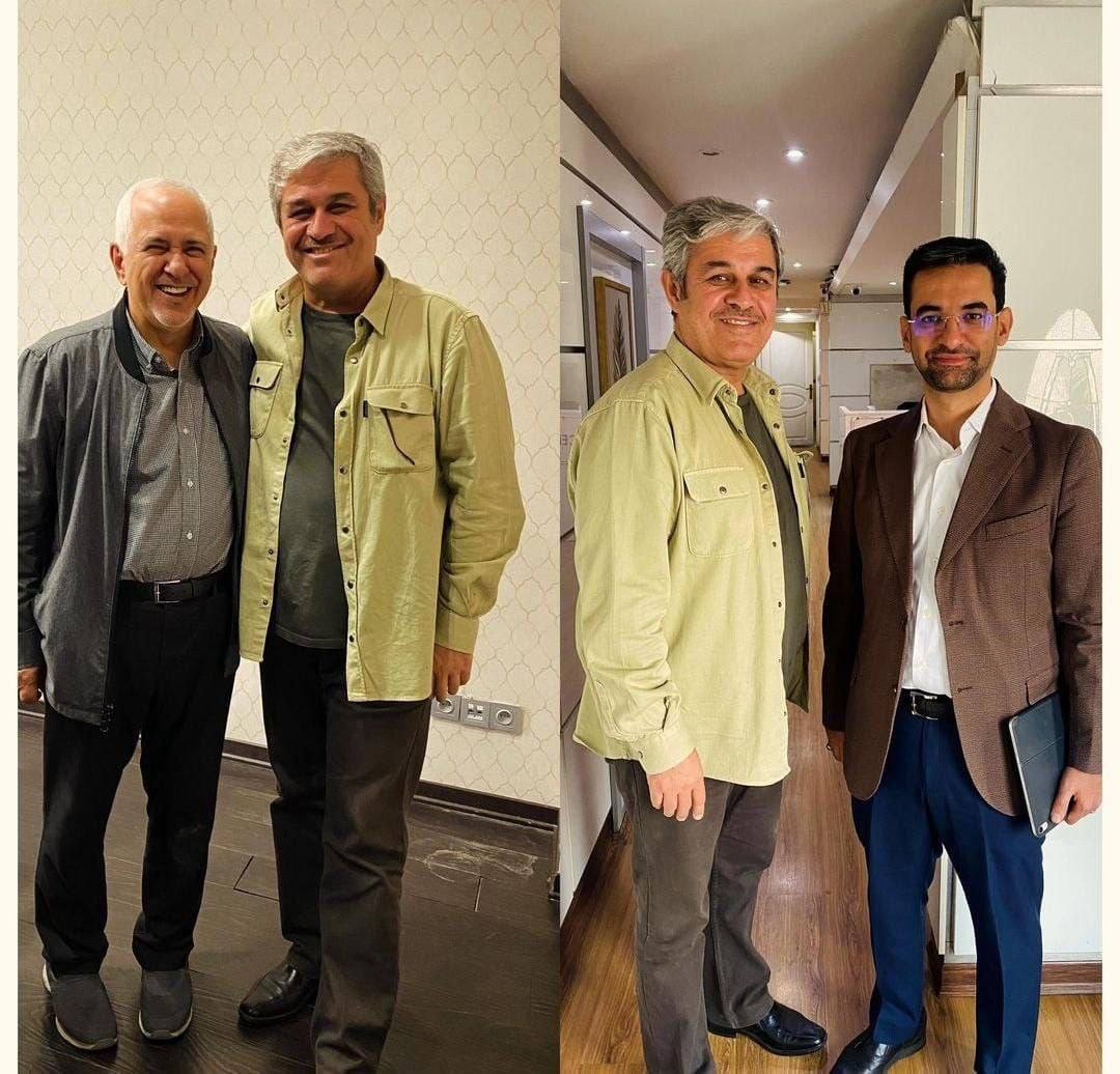 عکس/ ظریف،تاجگردون، و آذری جهرمی در ستاد دکتر پزشکیان