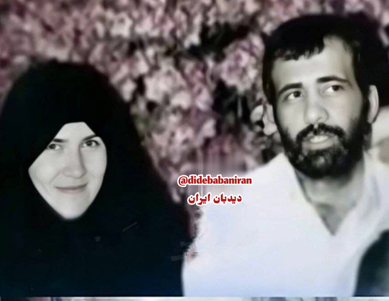 عکس قدیمی از مسعود پزشکیان در کنار همسرش