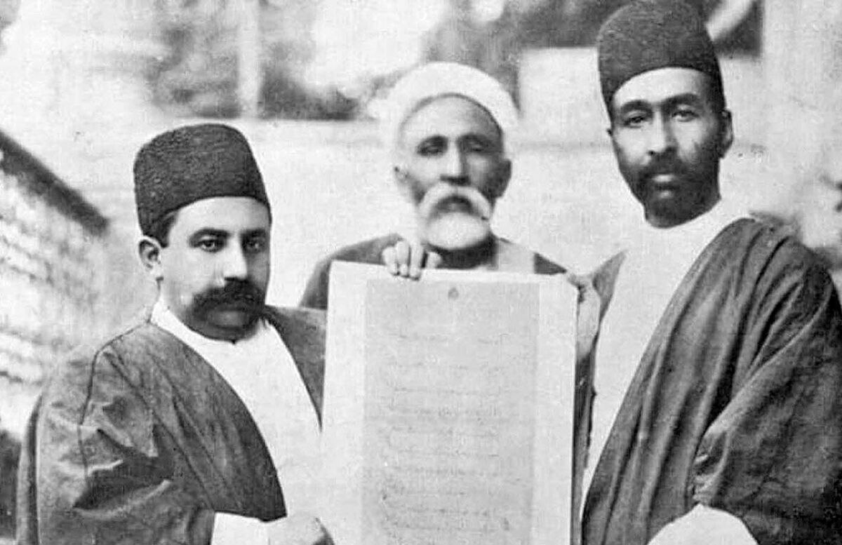 عکس/امضای تاریخی فرمان مشروطیت در ایران