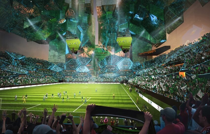 طرح هوشمند بن‌سلمان برای ساخت ورزشگاه جام‌جهانی در پروژه نئوم