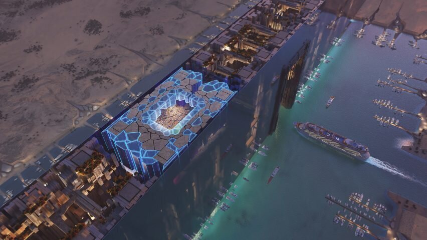 طرح هوشمند بن‌سلمان برای ساخت ورزشگاه جام‌جهانی در پروژه نئوم