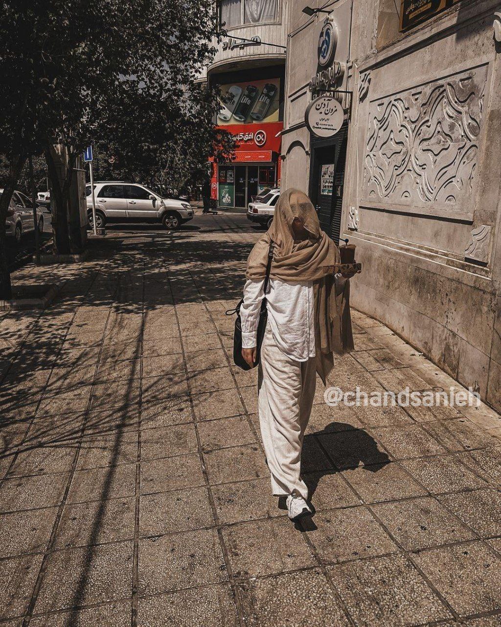 عکسی متفاوت از یک شهروند تهرانی که پُربازدید شد