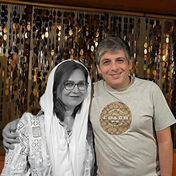 عکس/ چهره شکسته شده حمید گودرزی بعد از فوت مادرش