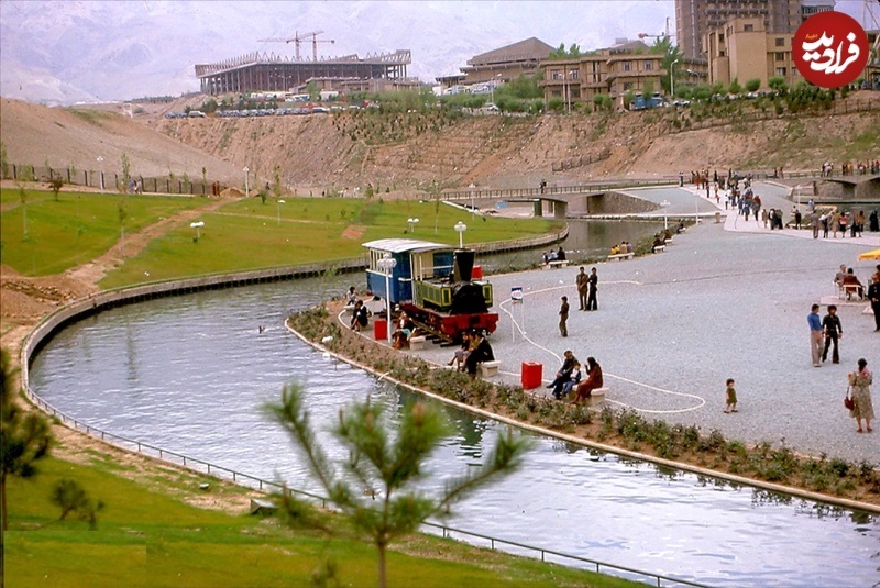 عکس جالب از پارک ملت تهران در سال ۱۳۵۵