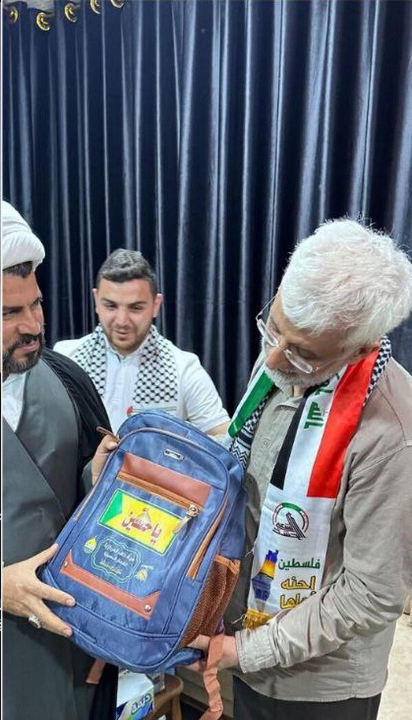 ماجرای عکس سعید جلیلی با شال طرح پرچم عراق چه بود؟