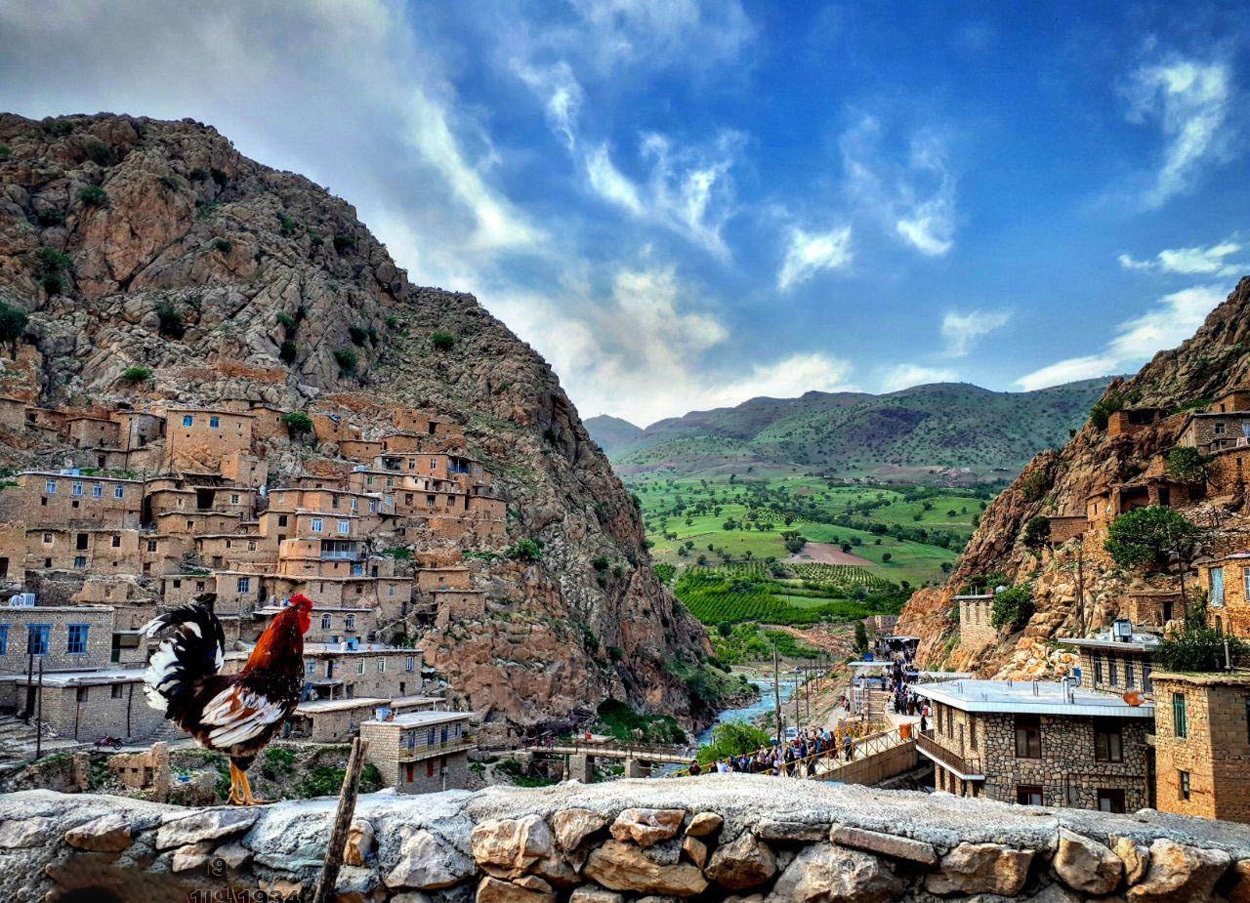 عکس/ اروپایی‌ترین روستای ایران در کردستان