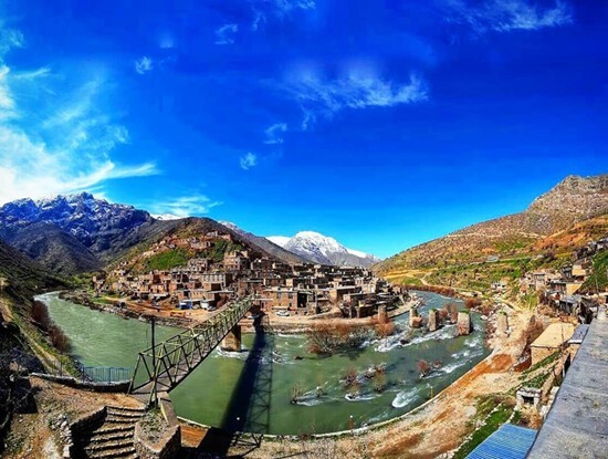 عکس/ اروپایی‌ترین روستای ایران در کردستان