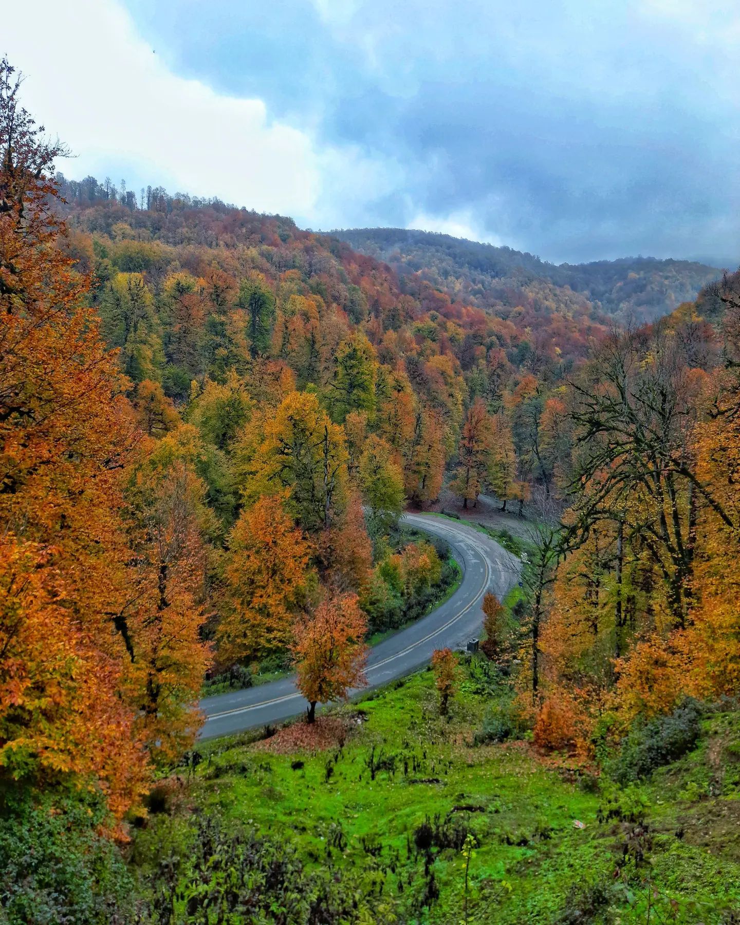 عکس/پاییز رویایی ارتفاعات رودبار استان گیلان