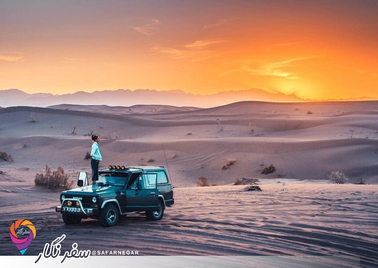 عکس/کویر زیبای مصر در اصفهان