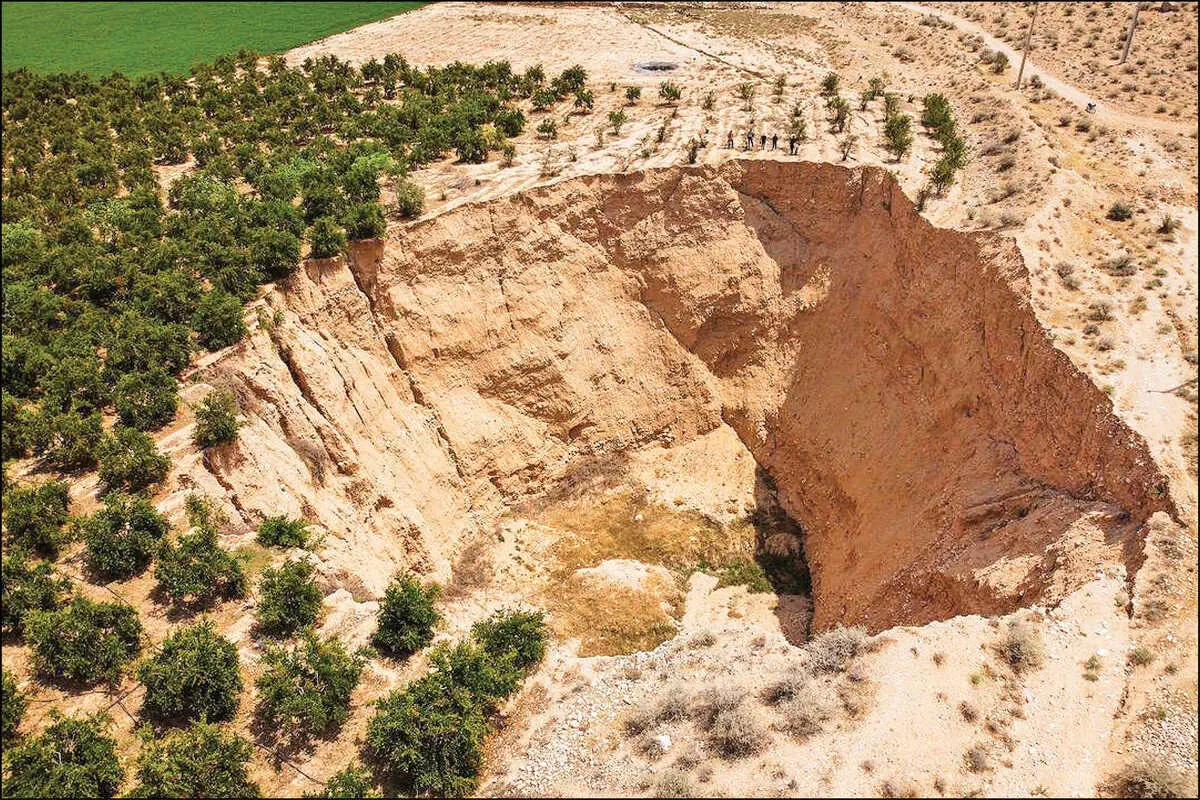 کرمان، صدرنشین فرونشست زمین در ایران