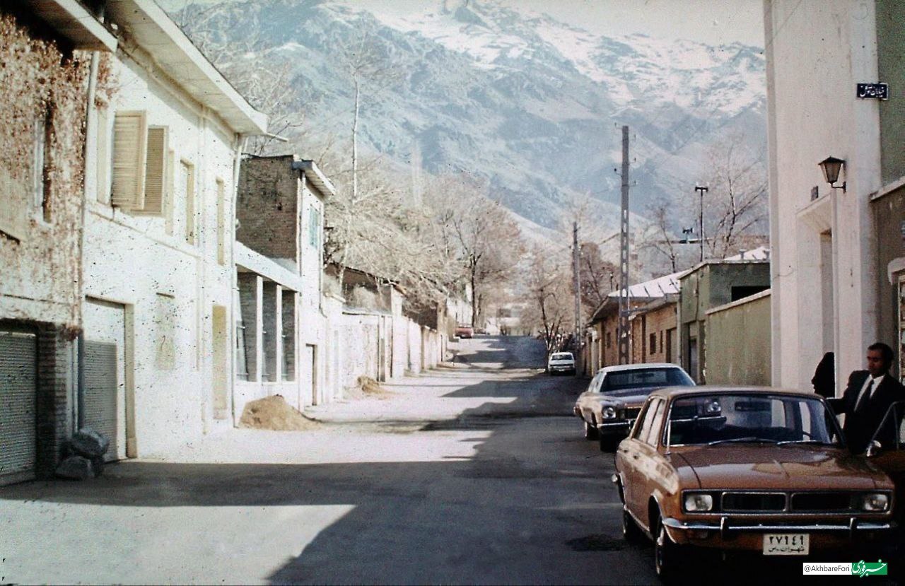 عکس/ روستای زعفرانیه تهران پاییز سال ۱۳۵۴