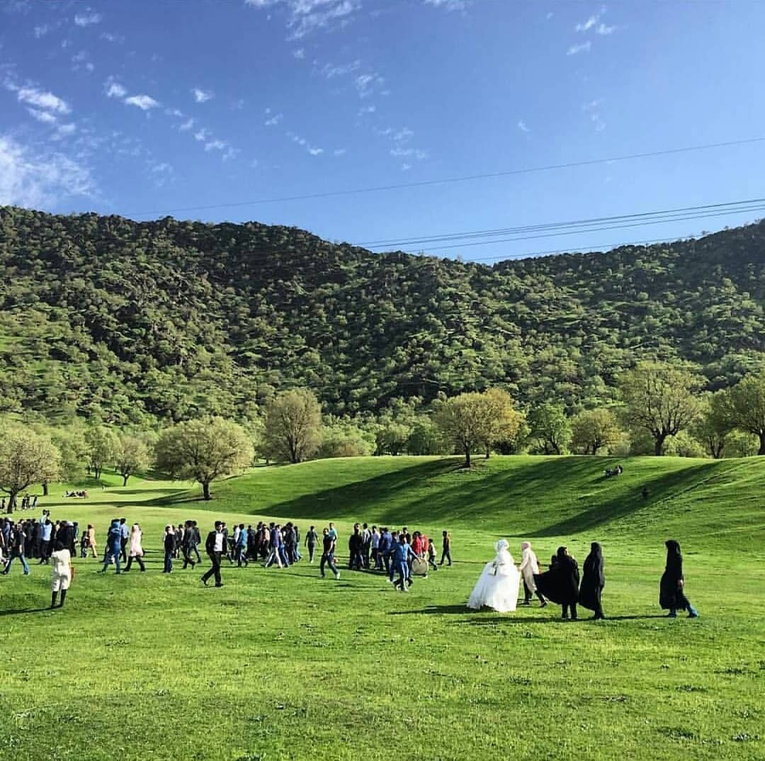 عکس/ عروس برون در پاییز روستای بسیار زیبای دره اناران خرم‌آباد