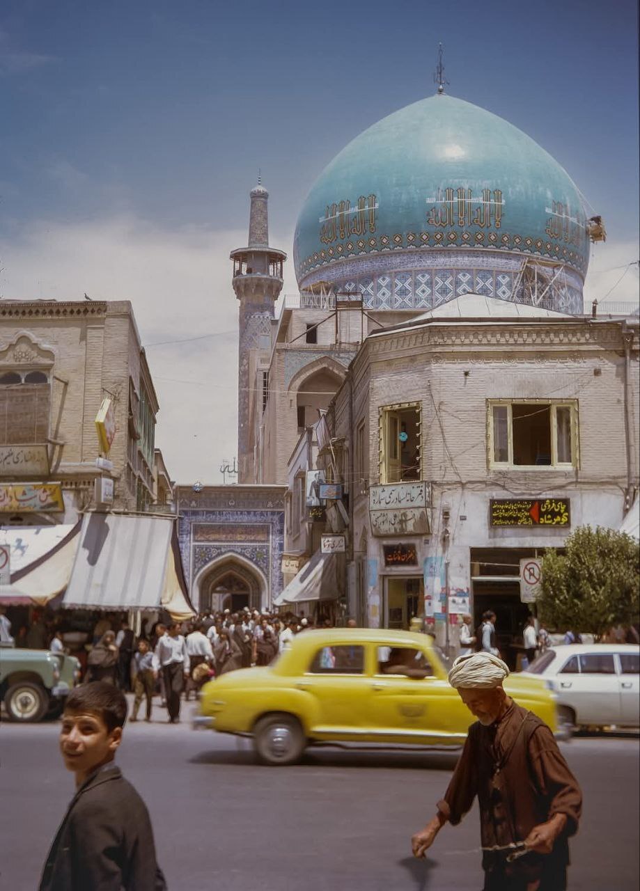 مسجد گوهرشاد مشهد ۵۴ سال پیش